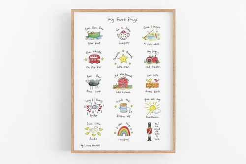 My First Songs Art Print